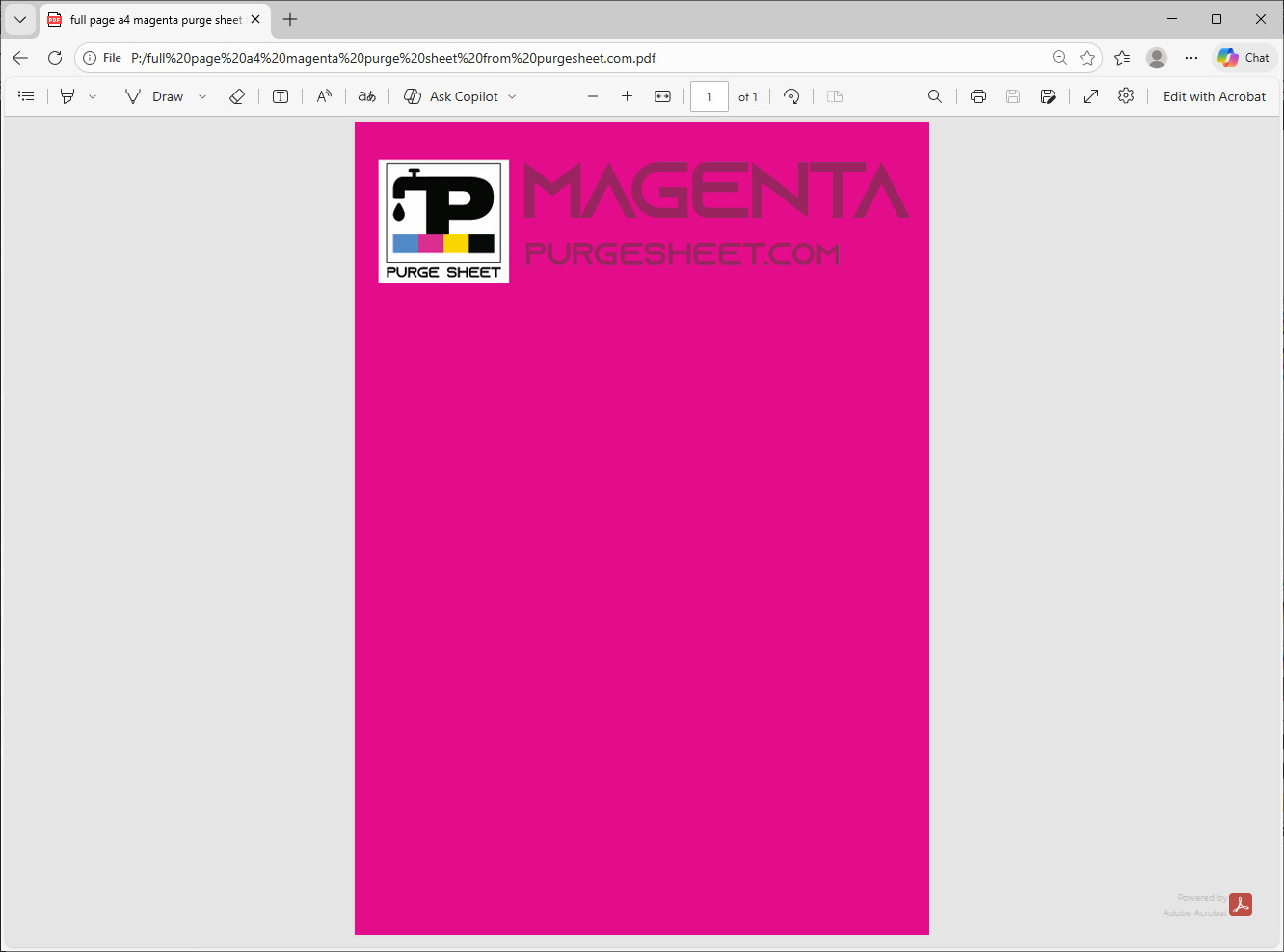 Vista previa en el navegador (MAGENTA)