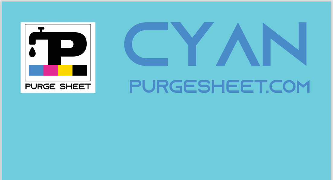 CETTE PAGE EST CYAN (feuille de purge)